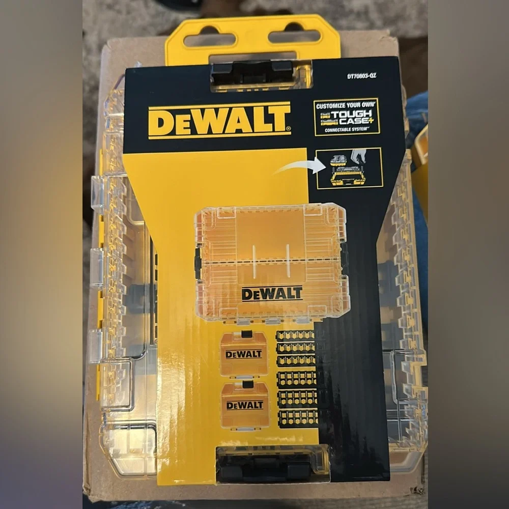 DEWALT ToughCase Storage Organizer - Yellow